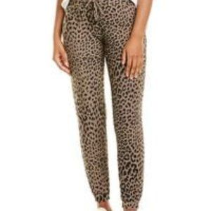 Chaser Cozy Leopard Joggers